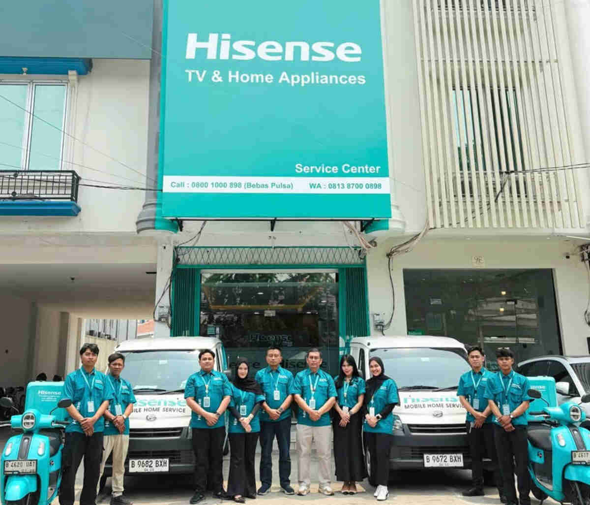 Hisense Hadirkan Direct Service Center Jakarta Barat, Perkuat Layanan Purna Jual