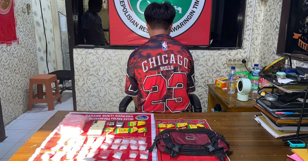 Bandar Sabu-sabu Dicokok di Baamang, Polres Kotim Sita 201 Gram Serbuk Kristal
