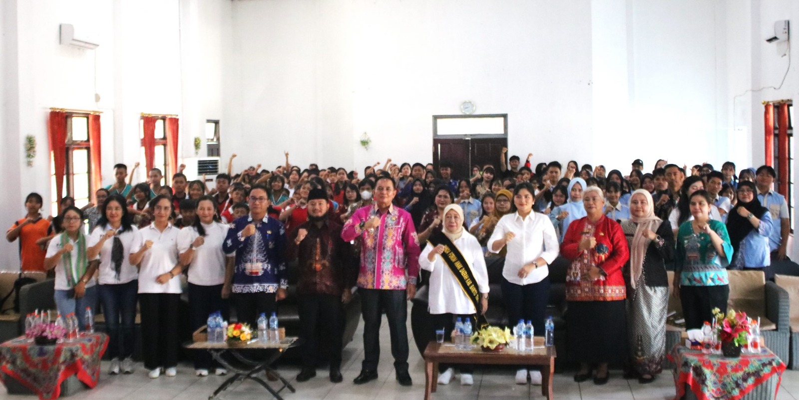 Bupati Barito Timur Gelorakan Budaya Perlindungan Anak di HAN ke-42