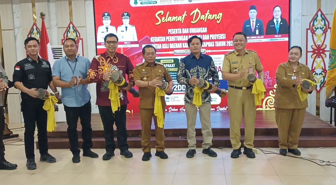 Bapenda Kapuas Gelar Penghitungan Potensi dan Proyeksi PAD serta Luncurkan E-Retribusi
