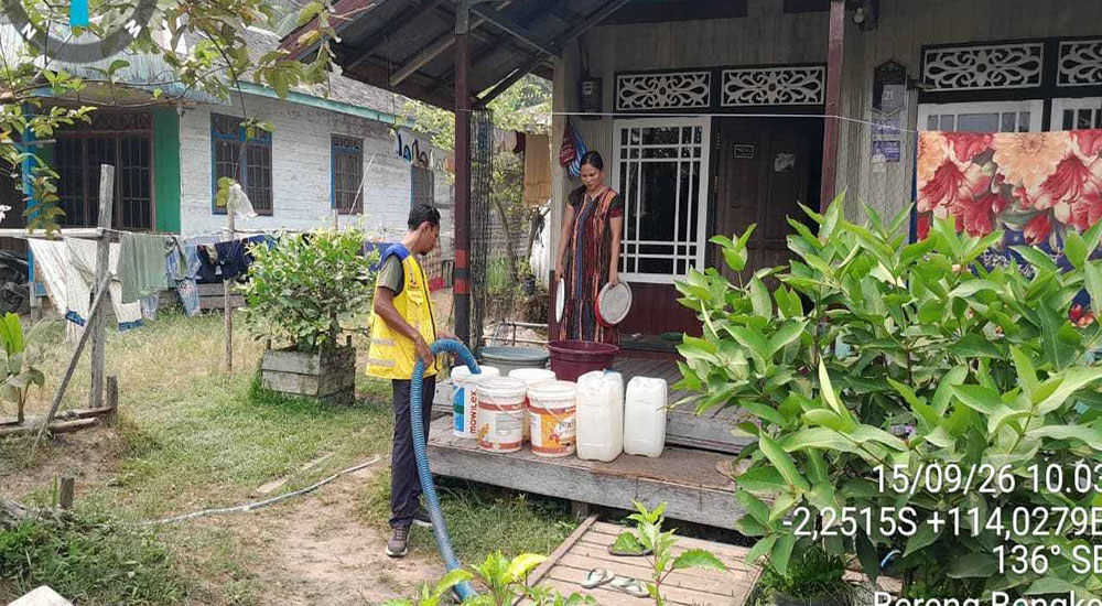 Tangani Kekeringan, Pemprov Kalteng Salurkan 113 Ribu Liter Air Bersih ke Sembilan Wilayah