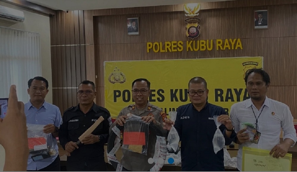 Dipikir Bisa Kelabuhi Tim Labubu Sembunyikan Sabu-sabu di Ban Motor, RH Diringkus Polres Kubu Raya