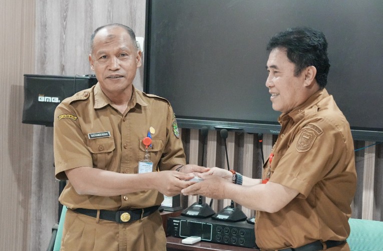 Sertijab Kepala Diskominfosandi Barito Utara, Ardian Siap Lanjutkan Program dan Inovasi Pelayanan Publik