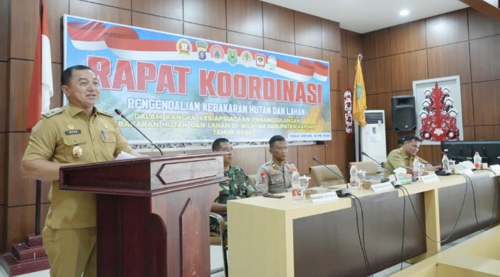 Pemkab Kapuas Siaga Hadapi Kebakaran Hutan dan Lahan