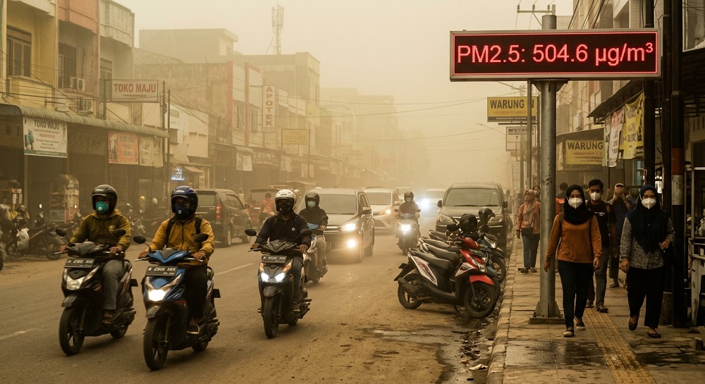 Berada di Zona Hitam, Samarinda Jadi Kota dengan Kualitas Udara Terburuk di Indonesia