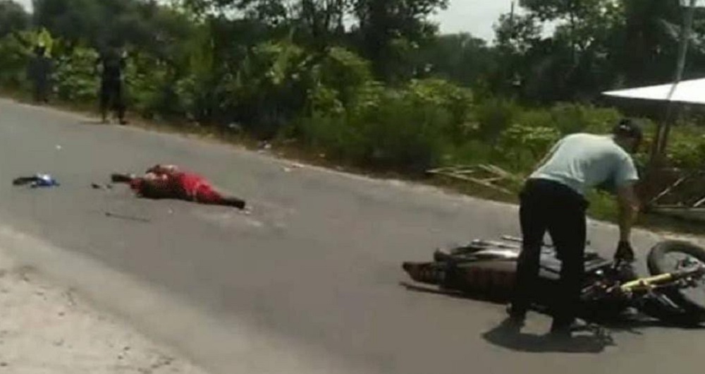 Tragedi Sore Sepulang Kerja, Petugas PLN Kotim Tewas di Jalan HM Arsyad