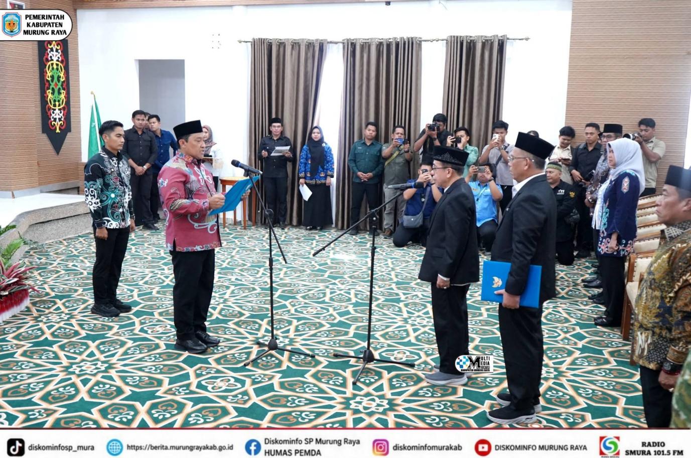 Edy Pratowo Lantik Dewan Hakim MTQ KORPRI