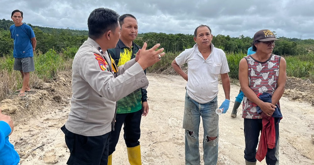 Karhutla Mulai Ancam Barito Utara, Langkah Ini yang Diambil Polsek Gunung Timang