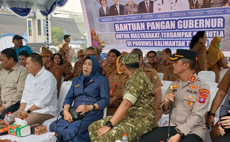 Mery Rukaini Dukung Bantuan Pangan bagi Warga Terdampak Karhutla