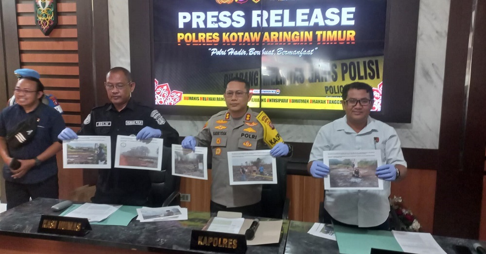 17 Perkara Karhutla Masuk Penyelidikan Polres Kotim, Tujuh Orang Sudah Jadi Tersangka