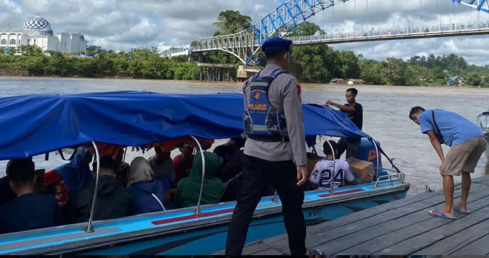 Jaga Marwah Ketertiban Sungai Barito, Ini yang Dilakukan Polres Barito Utara