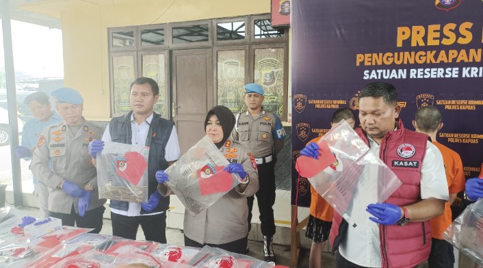 Karhutla di Kapuas Belum Mereda, Polisi Amankan Dua Warga Diduga Bakar Lahan