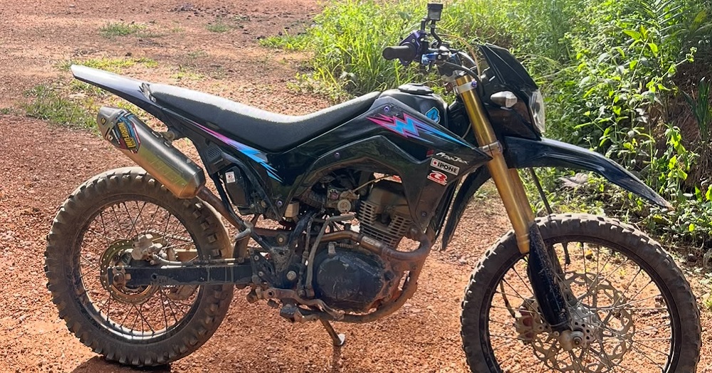 Diparkir Tanpa Kunci Stang, Motor CRF Raib dari Kos di Jalan Tjilik Riwut Sampit