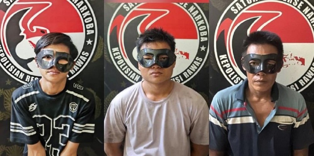 Trio Pengedar Sabu-sabu Diringkus Polres Mura, Sasarannya Buruh Tani