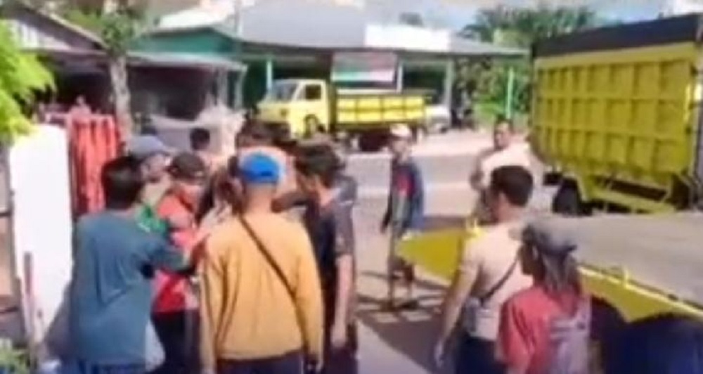 Rebutan Solar Mulai Memanas di Kotim, Dua Sopir Truk Cekcok di SPBU