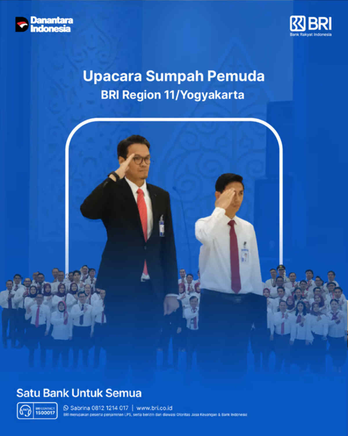 BRI Region 11 Yogyakarta Kobarkan Patriotisme dan Kegigihan di Hari Sumpah Pemuda