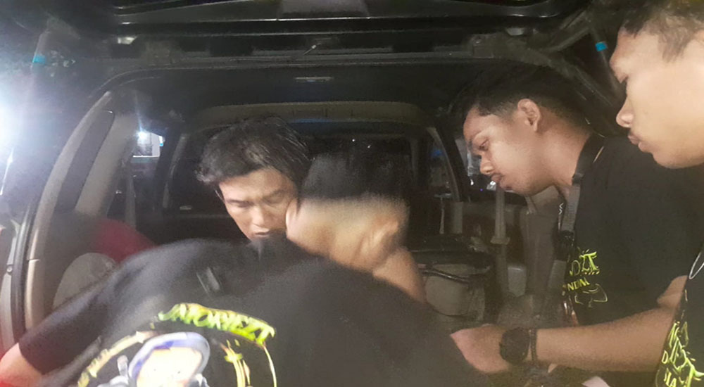 Komunitas Humoriezt Bersama Pihak Kepolisian Amankan Pria Mabuk Bawa Senpi