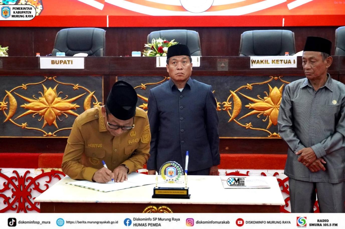 Bupati Heriyus Apresiasi Sinergi DPRD Mura