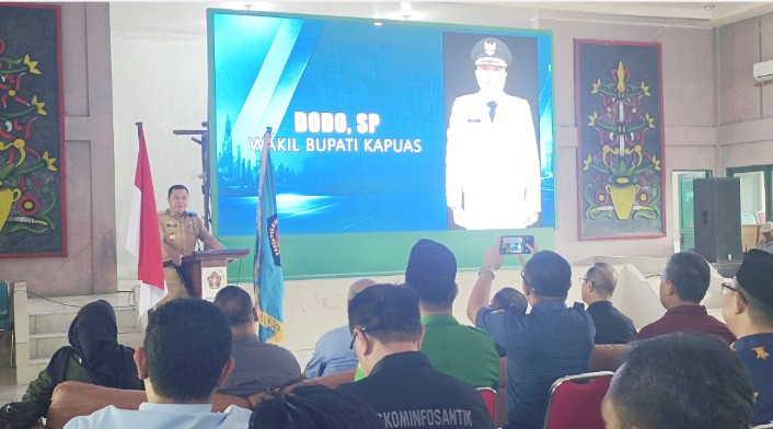 Wabup Dodo Buka Konferensi PWI Kapuas ke-X Tahun 2026