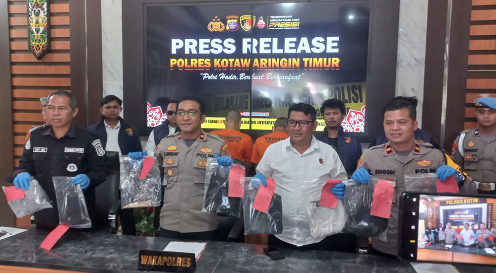 Polres Kotim Ungkap Kasus Pembunuhan dan Pengeroyokan di Mentaya Hulu, Dua Tersangka Diamankan