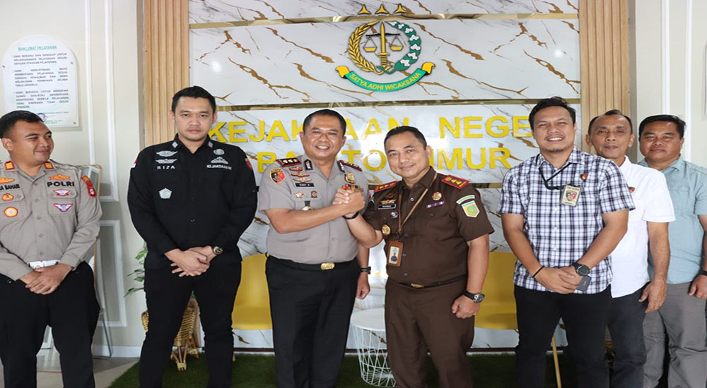 Perkuat Sinergitas Penegakan Hukum dan Pelayanan Masyarakat, Kapolres Bartim Silaturahmi ke Kejaksaan Negeri