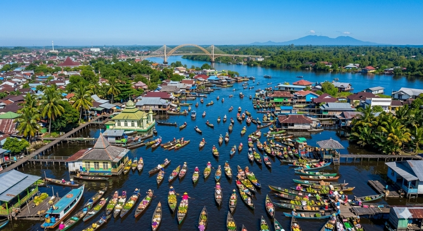 Prakiraan Cuaca Kalsel Hari Ini: Total Cerah, Banjarmasin Jadi Wilayah Paling Hot