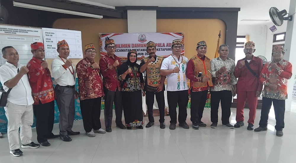 Misnawati Unggul dengan 11 Suara, Satu-satunya Perempuan yang Terpilih Jadi Damang MB Ketapang