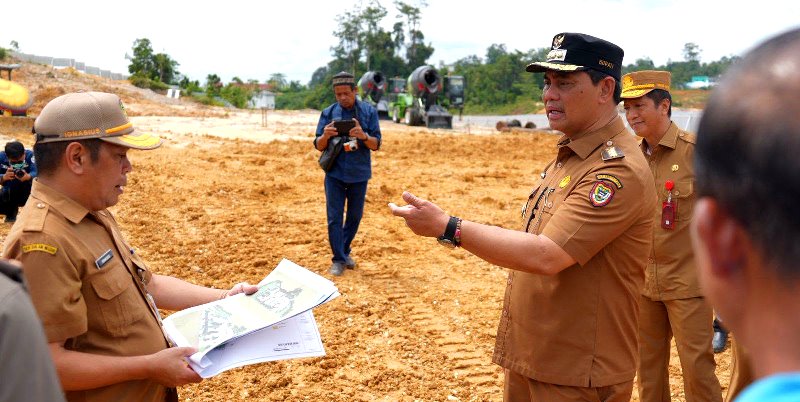 Bupati Shalahuddin Tinjau Layanan Publik dan Proyek Strategis di Barito Utara  