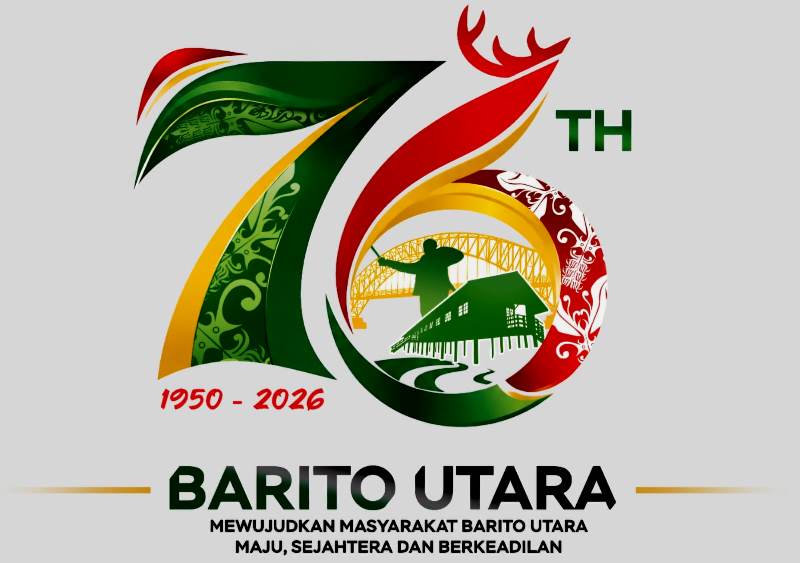 Logo HUT Barito Utara 2026 Resmi Dirilis 