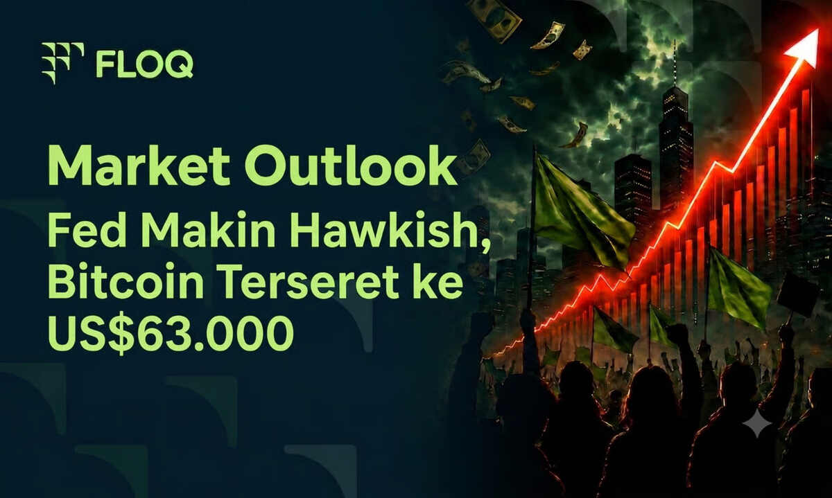 Bitcoin Turun ke US$63.000, Pasar Menanti Regulasi AS di Tengah Fed Hawkish
