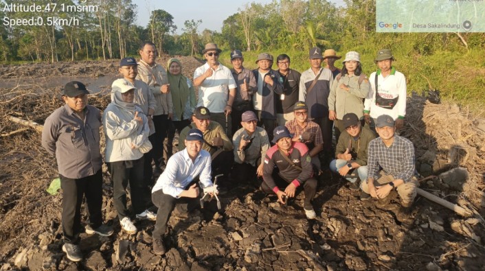 Dinas PUPR Kapuas Dampingi Tim KPK Monitoring dan Evaluasi Program Cetak Sawah 2026