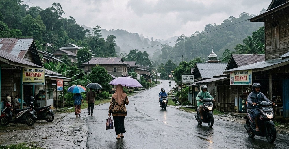 Prakiraan Cuaca Kalteng Hari Ini: Makin Meluas, Ini Tiga Kabupaten Dilanda Hujan Ringan