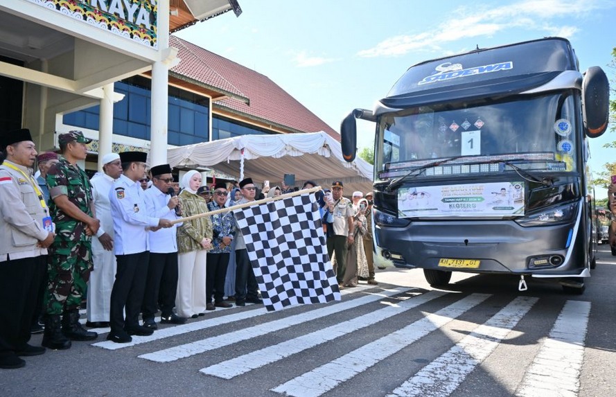 296 Jemaah Haji Palangka Raya Siap Berangkat ke Tanah Suci