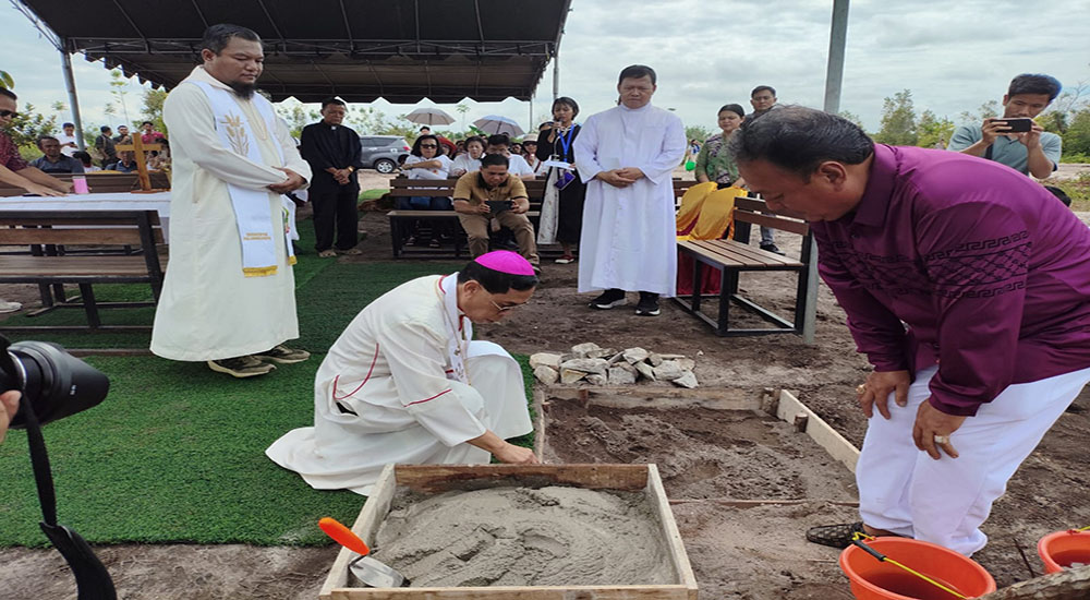 Pembangunan Domus Oremus dan Mission Center Dimulai, Mgr Aloysius: Pusat Doa dan Refleksi bagi Umat Maupun Peziarah
