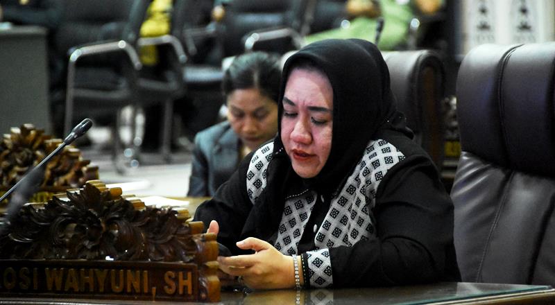 Rosi Dukung Pengembangan Kerajinan Rotan Barito Utara