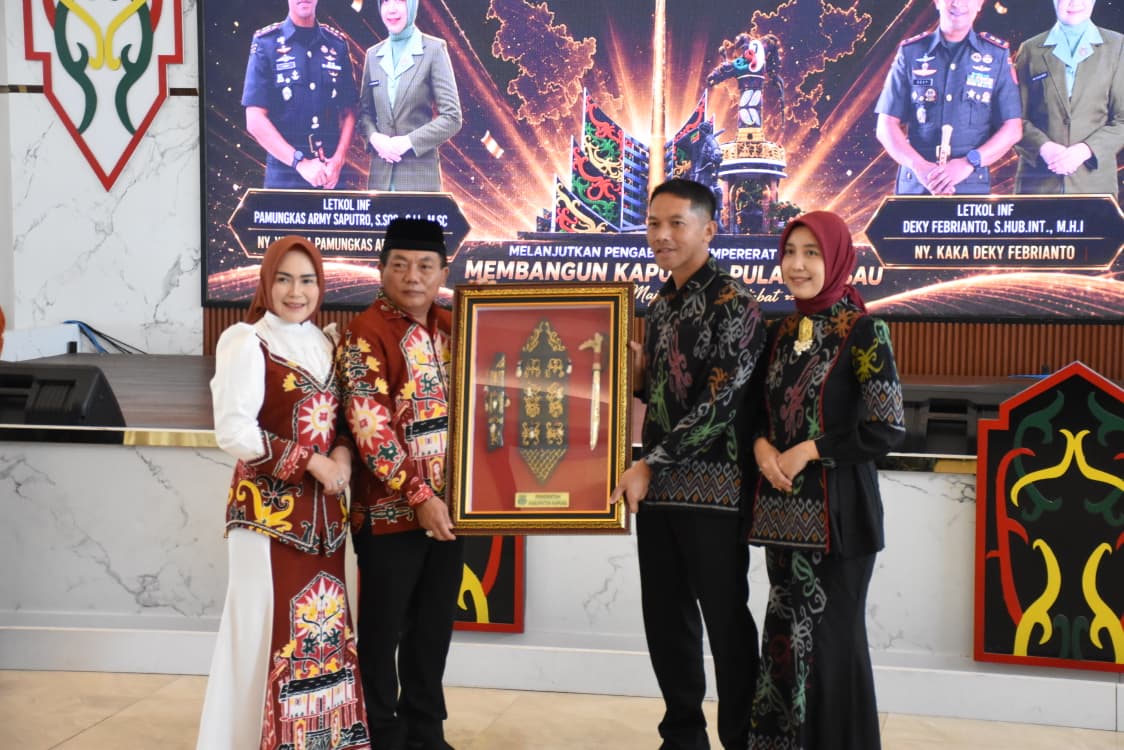 Kenal Pamit Dandim 1011/Klk, Bupati Kapuas Tekankan Sinergitas Pembinaan Generasi Muda