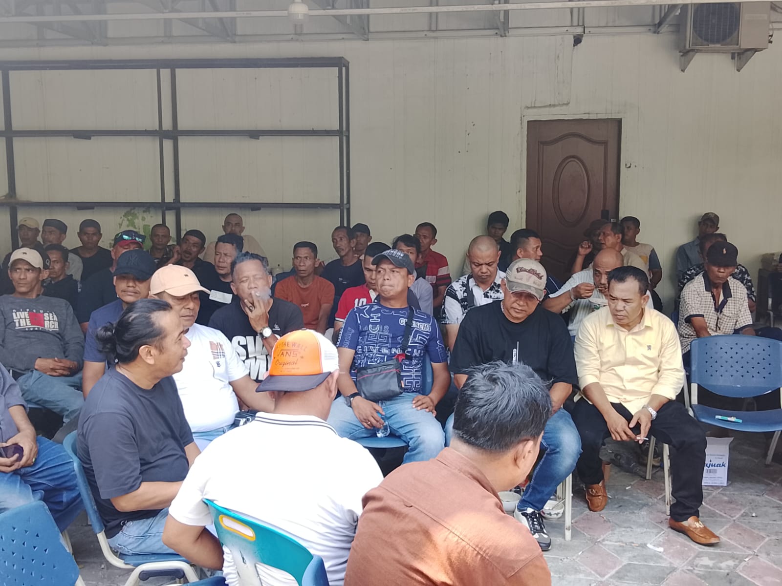 Pimpin FSP NIBA-KSPSI Pekanbaru, Yanmar Ateng Imbau Pengusaha Tak Bekerja Sama dengan Pengurus NIBA Lain