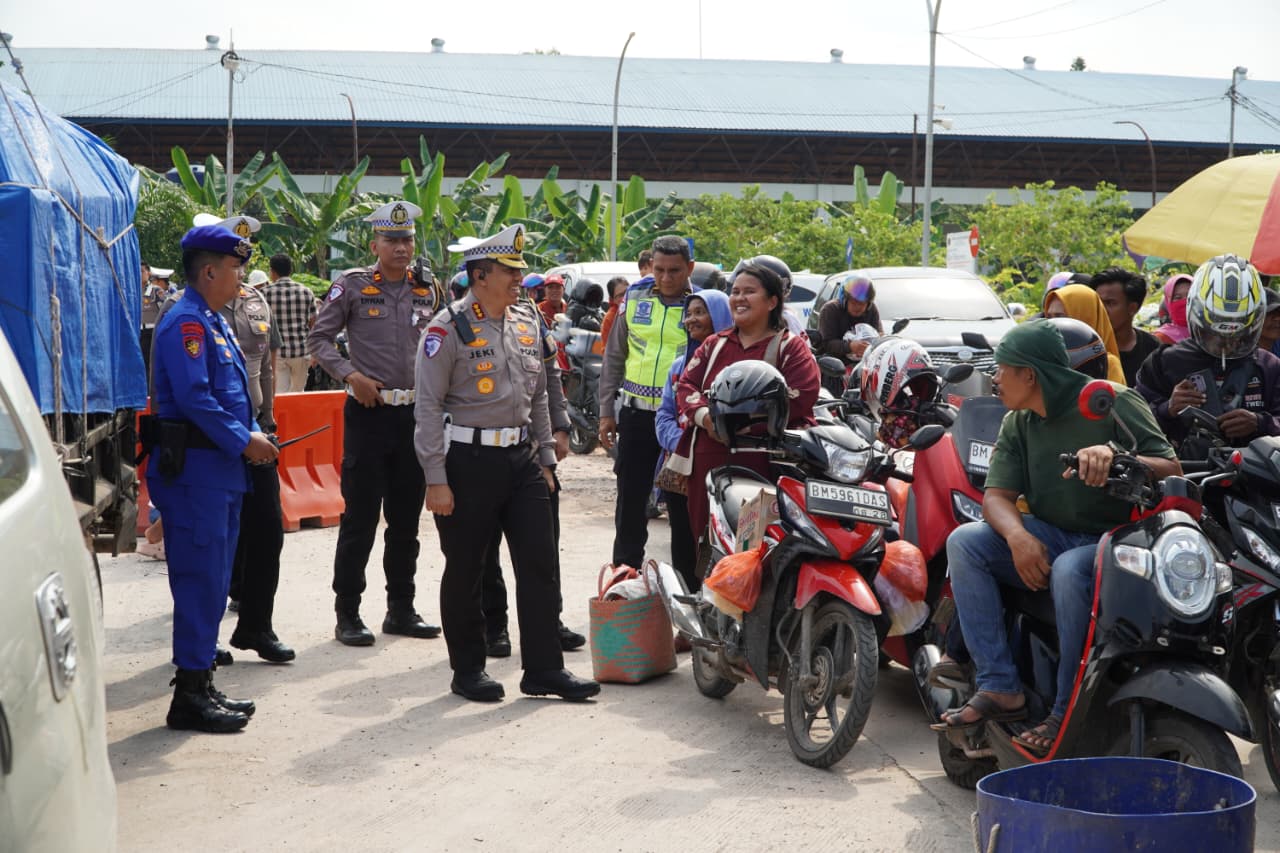 H+4 Lebaran, Polda Riau Perketat Pengamanan di Tol Permai dan Jalur Lintas