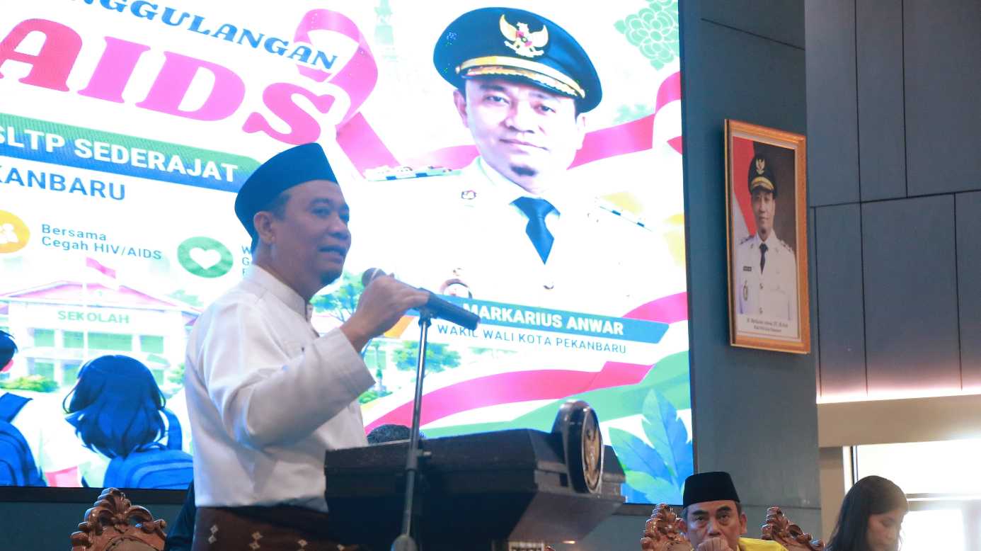 HIV/AIDS di Pekanbaru Tembus 7.000 Kasus, Pemko Perkuat Pencegahan di Kalangan Remaja 