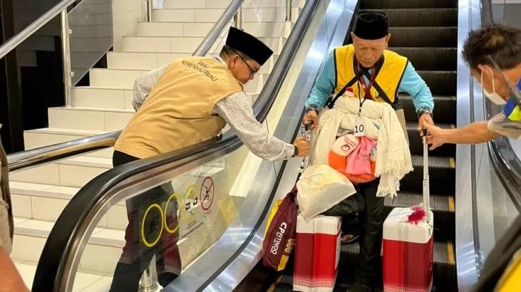 Sudah 3.091 Jemaah Haji Asal Riau Pulang ke Tanah Air