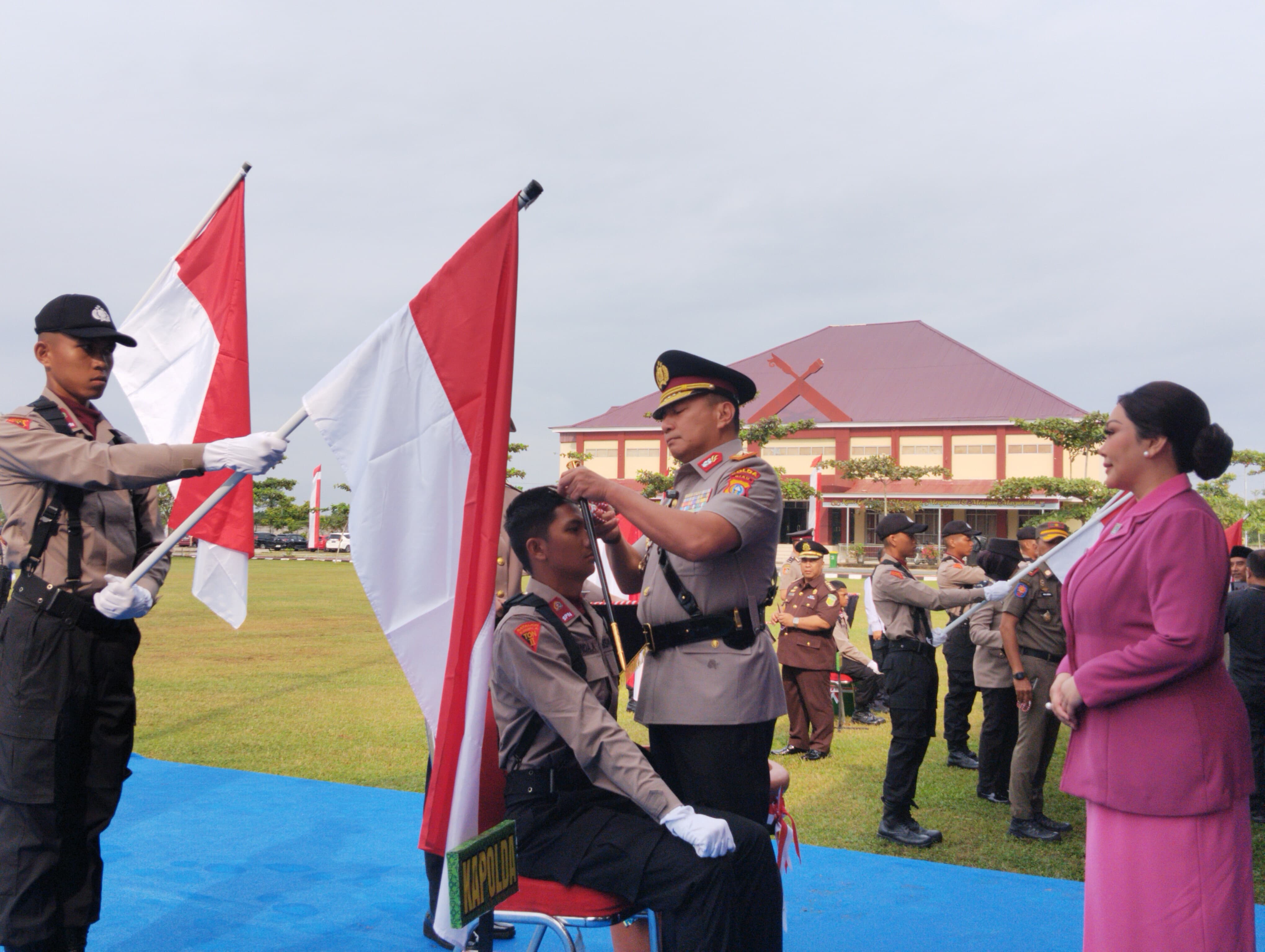 Buka Pendidikan Bintara Polri SPKT 2026, Kapolda Riau Tekankan Pelayanan Humanis dan Larang Kekerasan di Lemdik