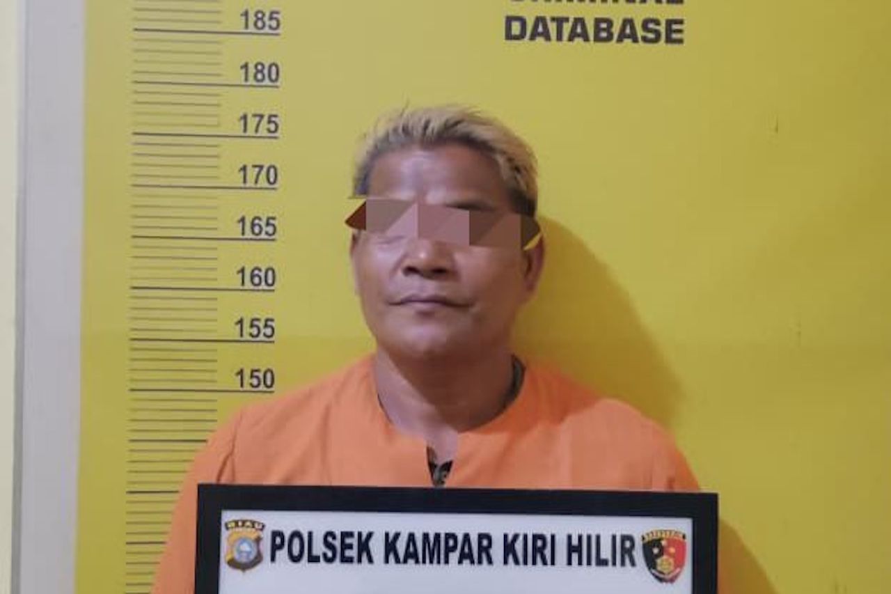 Rebutan Warisan, Pria di Kampar Bacok Adik Kandung