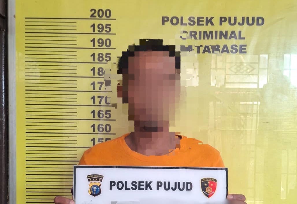 Polsek Pujud Amankan Terduga Pelaku Pencabulan Anak di Bawah Umur