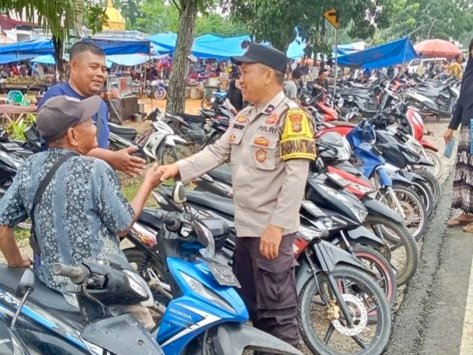 Polsek Rimba Melintang Gelar KRYD Sasar Daerah Rawan C3 di Rohil