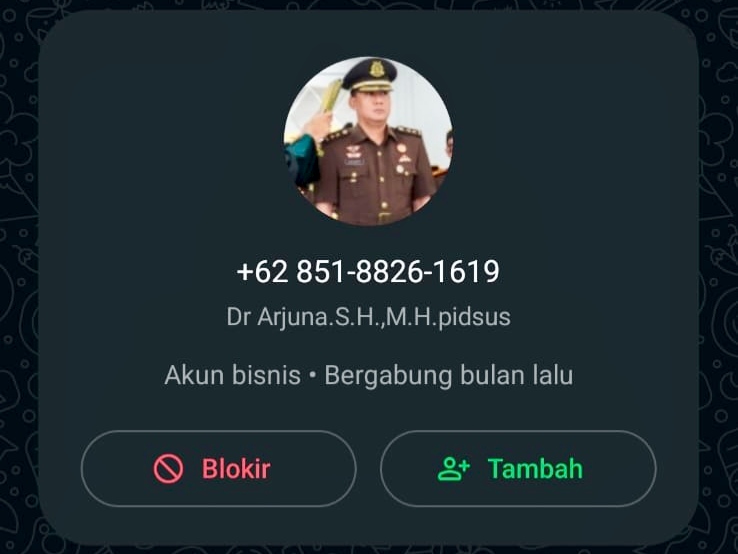 Hati-hati Penipuan Mengatasnamakan Aspidsus Kejati Sumbar