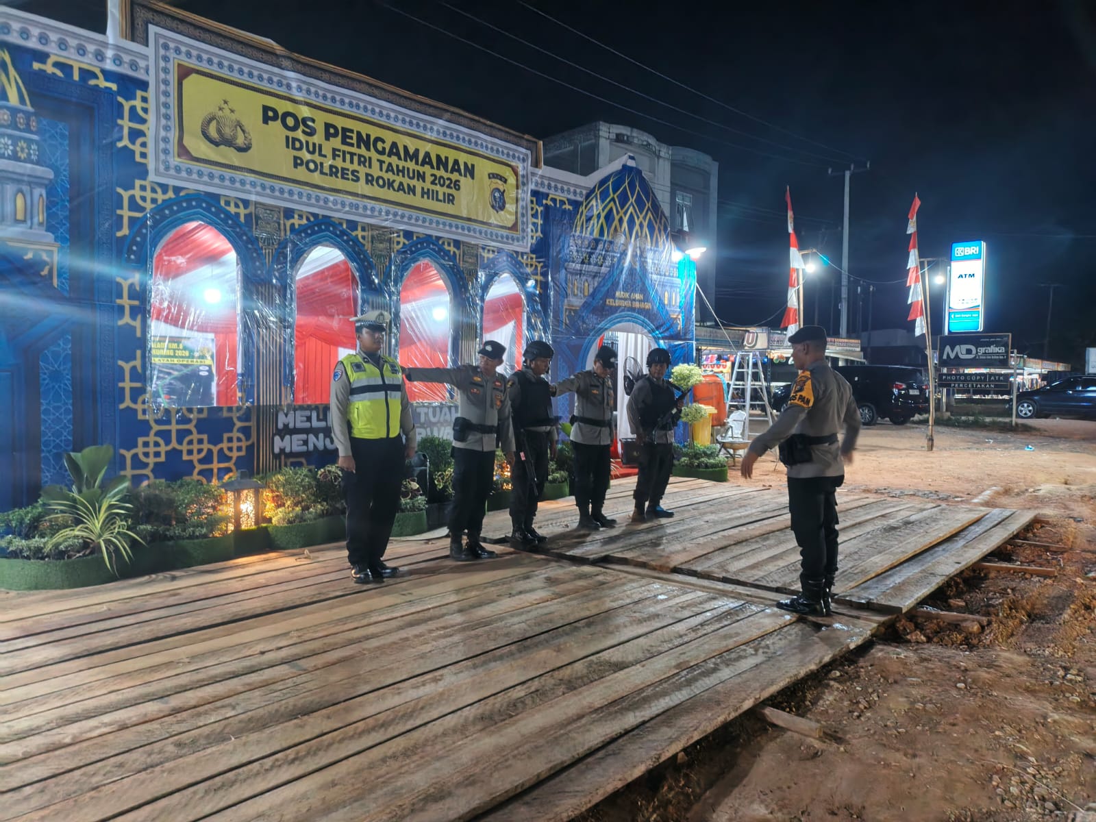 Polisi Siaga Ramadan, Patroli dan Atur Lalu Lintas Riau-Sumut