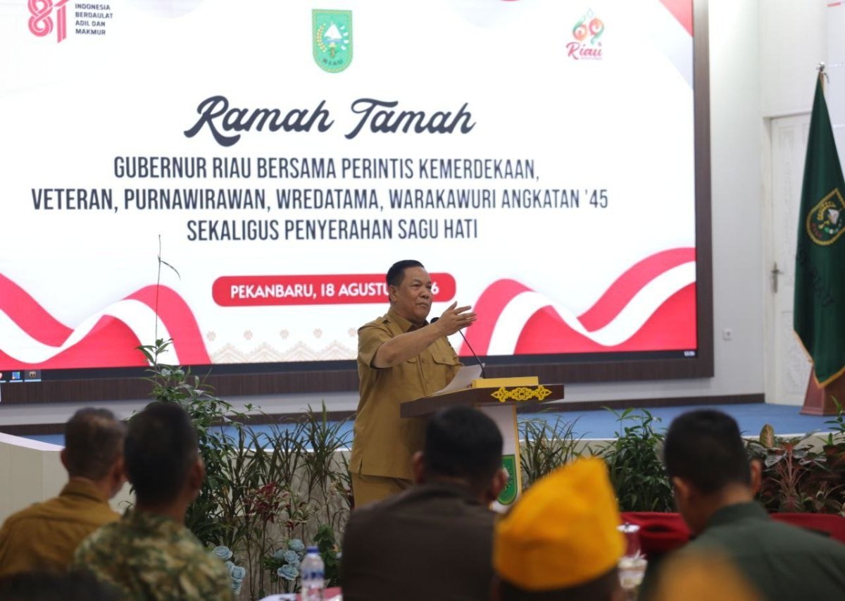 Pemprov Riau Usulkan Penamaan Jalan Veteran di Pekanbaru