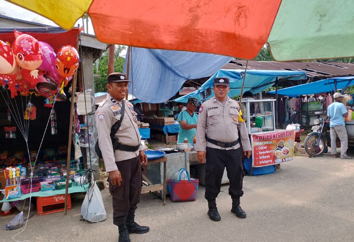 Antisipasi C3, Polsek Rimba Melintang Tingkatkan Patroli KRYD di Pasar Rabu