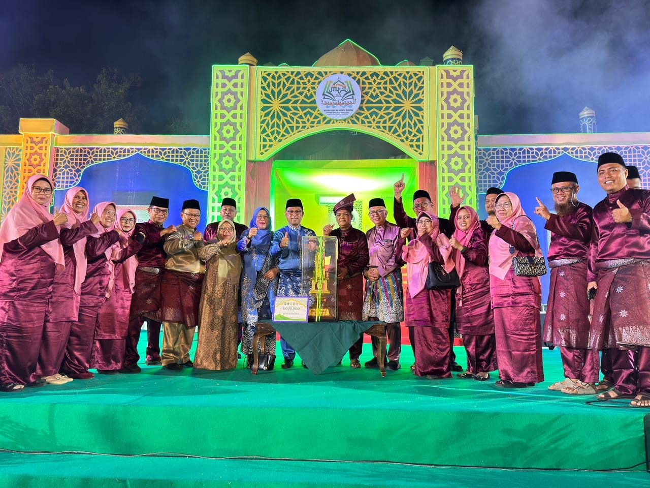 Rohil Raih Juara Umum MTQ XLIV Riau, Target Bupati Bistamam Berhasil Terwujud