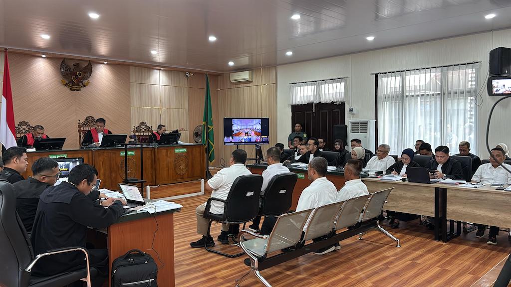 Sidang Lanjutan Abdul Wahid, Empat Saksi dari Dinas PUPRPKPP Dihadirkan